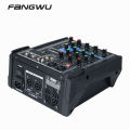 2020 Mini-4-Kanal-Musikkonsolen-Power-Mixer mit USB Blue-t-ooth